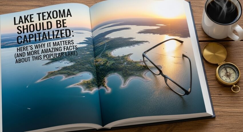 lake texoma should be capitalized