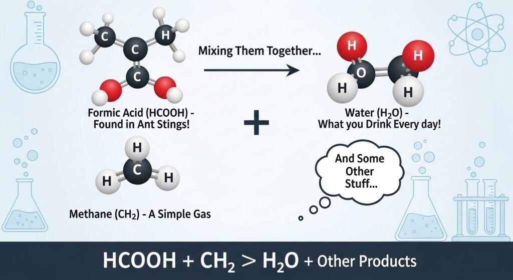 hcooch ch2 h2o