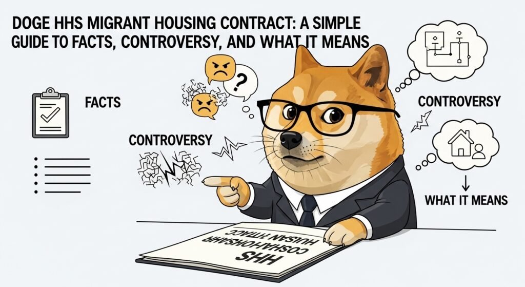 doge hhs migrant housing contract