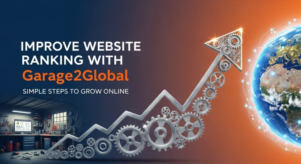 improve website ranking with garage2global