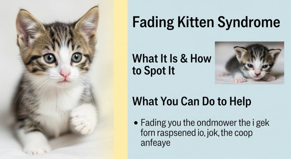 fading kitten syndrome
