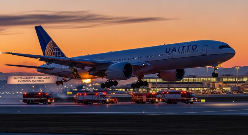 united airlines flight ua770 emergency diversion