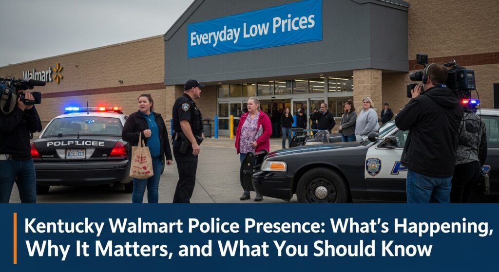 kentucky walmart police presence