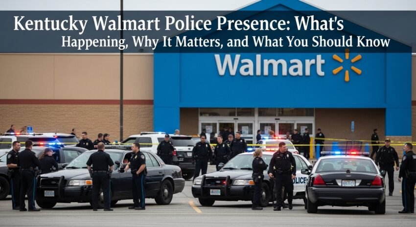 kentucky walmart police presence