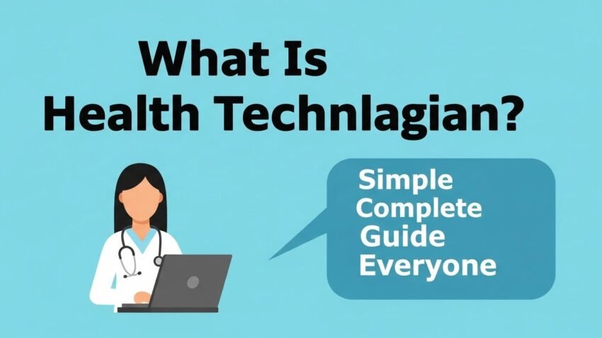 what is a health technician