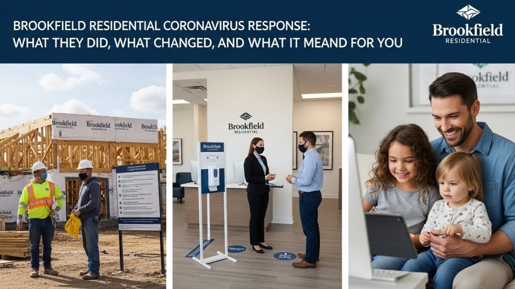 brookfield residential coronavirus